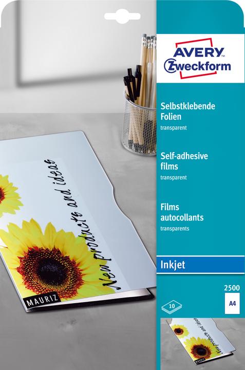 Avery Folien (220 g/m², 10 x, A4)