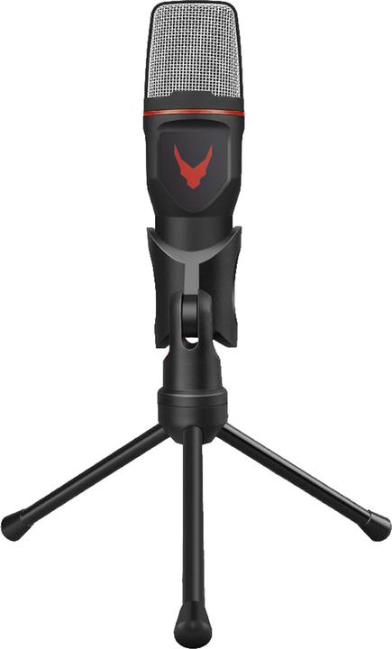 Produktbild Varr Gaming Microphone with Tripod Stand, jack connetion, Black, Cable