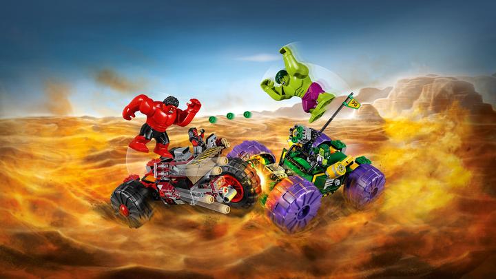 Produktbild LEGO Marvel Super Heroes Hulk gegen Red Hulk (76078, LEGO Marvel)