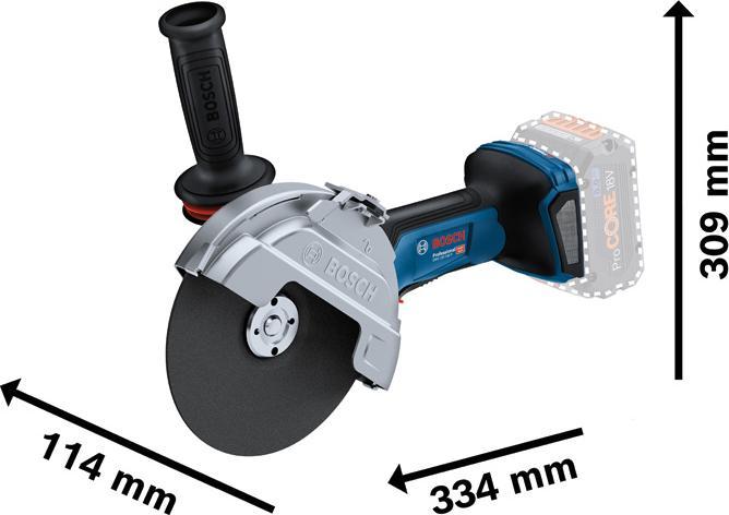 Produktbild Bosch Professional GWS 18V-180 P L-BOXX (180 mm)