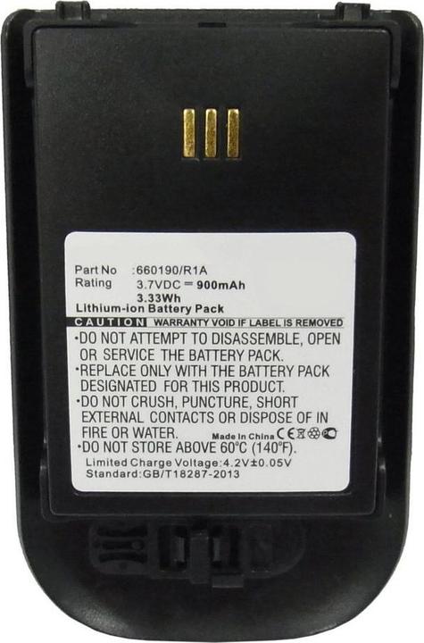 Produktbild CoreParts MBXCP-BA032 Handy-Ersatzteil Akku Schwarz