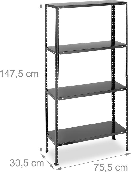 Actual product image Relaxdays Heavy duty shelf