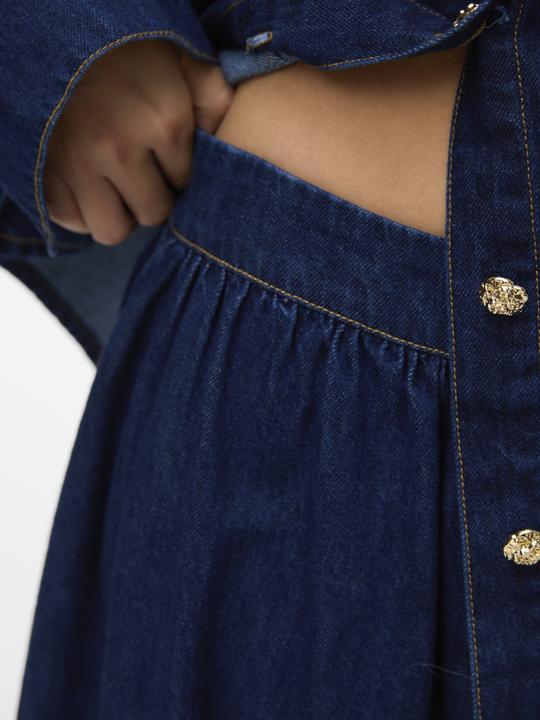Actual product image Vero Moda VMMAIKEN Hohe Taille Midirock Jeansrock (XL)