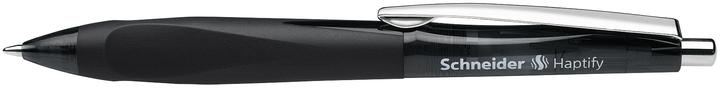 Produktbild Schneider Haptify Clip-on-Einziehkugelschreiber Medium (e) (Schwarz, 1 x)