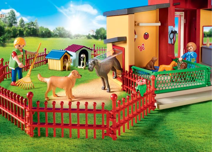 Produktbild Playmobil City Life Tierhotel Pfötchen (9275, Playmobil City Life)