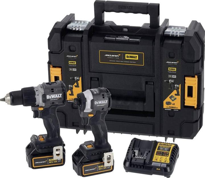 Produktbild DeWalt Akku-Kombopack 18V, 4Ah, DCD85M u. DCF85M (Akkubetrieb)