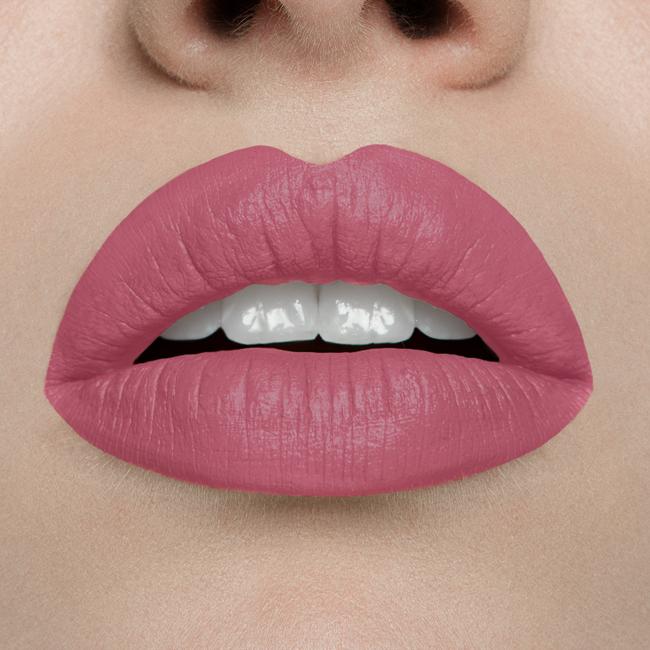 Actual product image Mulac Velvet Ink Matte Liquid Lipstick 34 Strawberry Champagne (34 Strawberry Champagne)