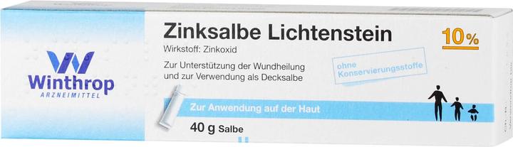 Produktbild Zentiva Zinksalbe Lichtenstein, 40 g Salbe