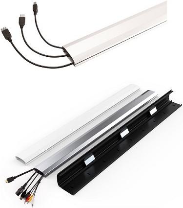 Actual product image Audioraq Cable duct By Audiolab white (Duct, 110 cm)