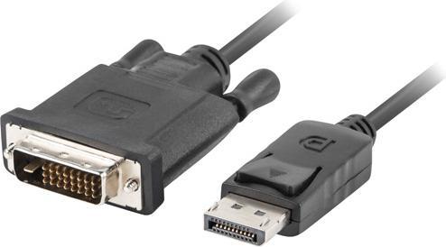 Immagine prodotto Lanberg CA-DPDV-10CU-0018-BK Adattatore cavo video DispalyPort DVI-D 24+1 (1.80 m, DisplayPort)