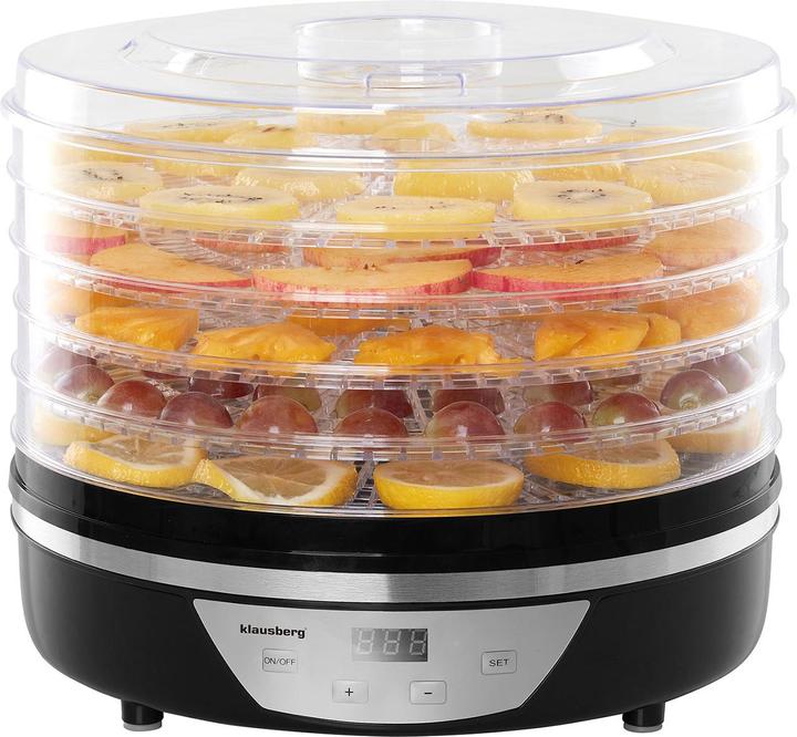 Immagine prodotto Klausberg ESSICCATORE PER ALIMENTI, FUNGHI E FRUTTA 350W KB-7568