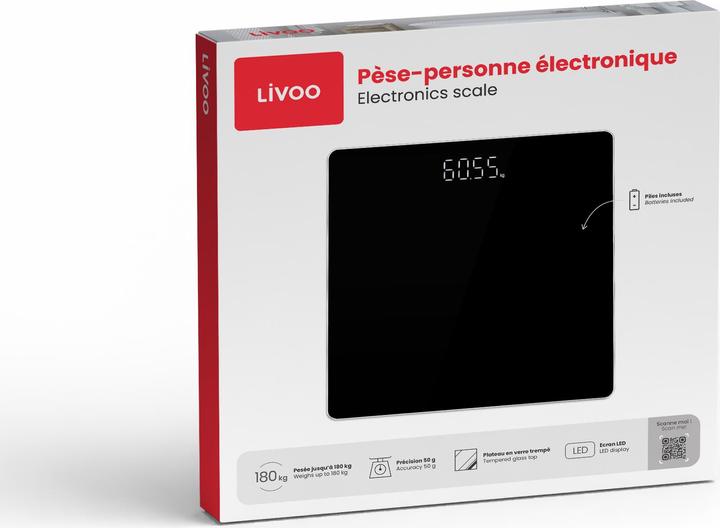 Actual product image Livoo Electronics scale (180 kg)