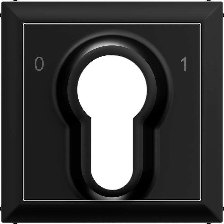 Immagine prodotto Legrand Coperchio SEANO per interruttore a chiave 0-1 con semicilindro DIN, nero, 765333