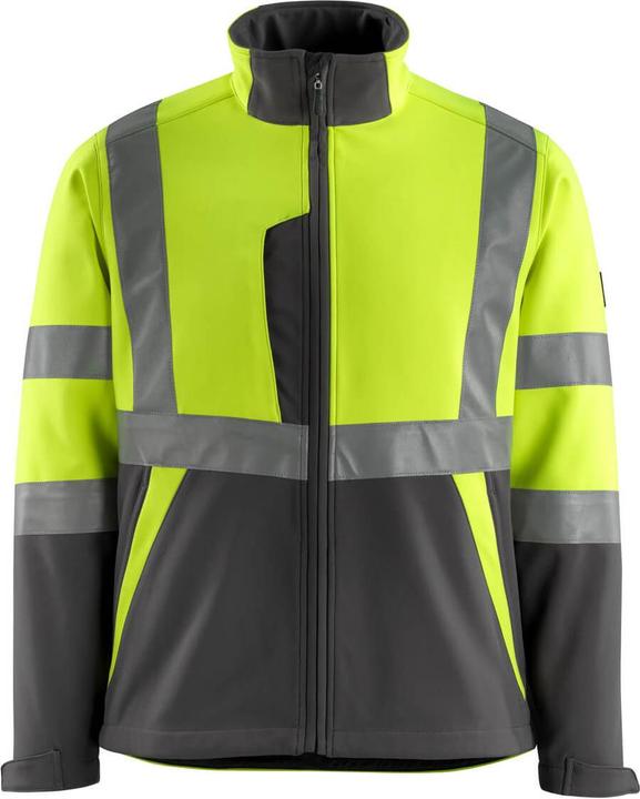Actual product image Mascot unisex high visibility jacket Kiama yellow size M (S)
