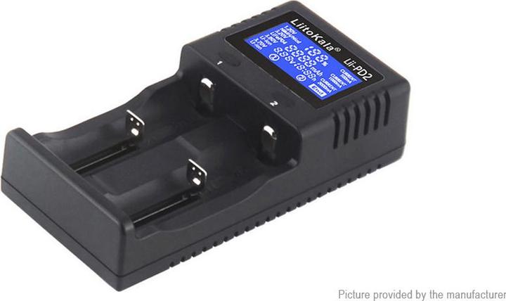 Swaytronic Lithium-Ionen Ladegerät Lii-PD2 (1 Stk., Ladegerät inkl. Akku)