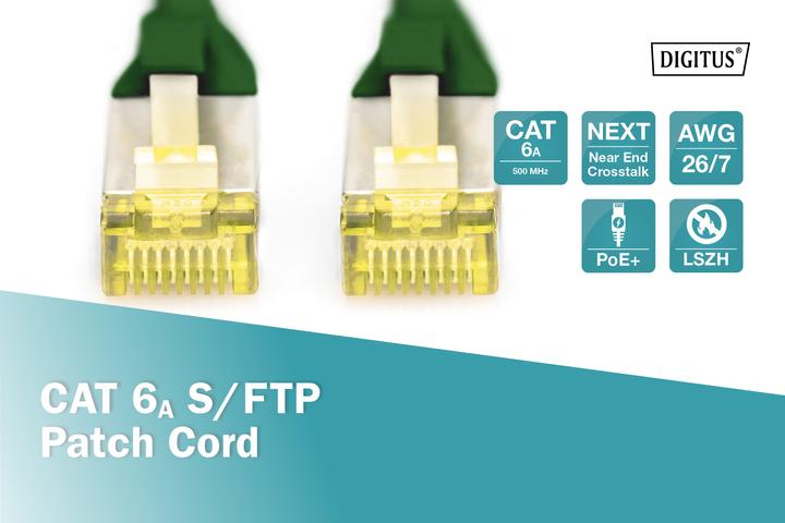 Actual product image Digitus Network cable (S/FTP, CAT6a, 1 m)
