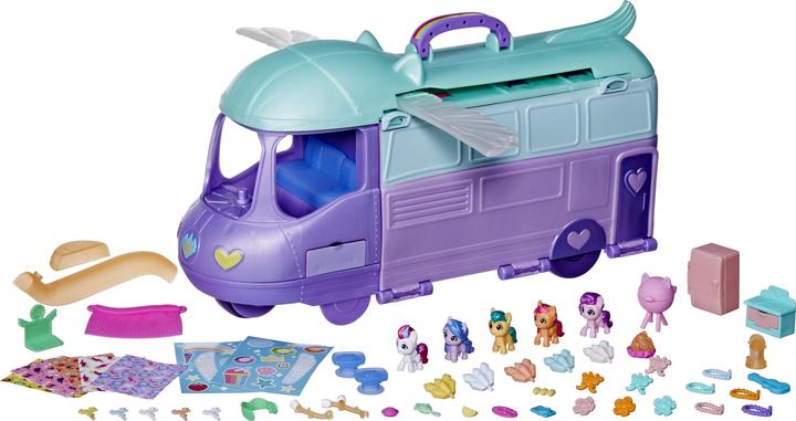 Immagine prodotto My Little Pony Mini World Magic Mare Stream, Set di gioco per camper