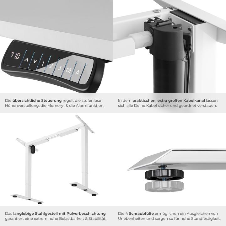 Image du produit tectake Bureau assis debout