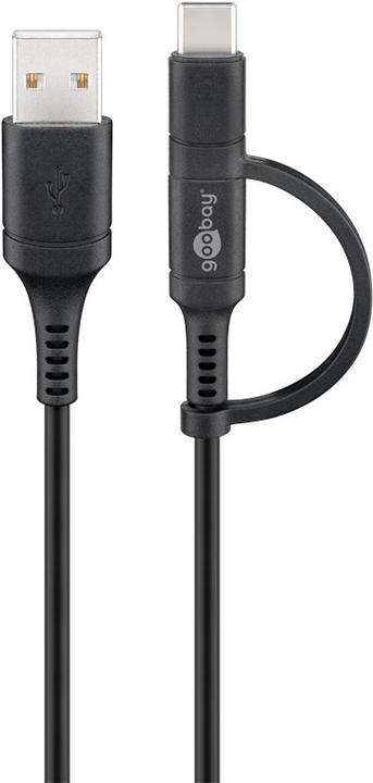 Immagine prodotto Goobay Cavo di ricarica e sincronizzazione (1 m, USB 2.0)
