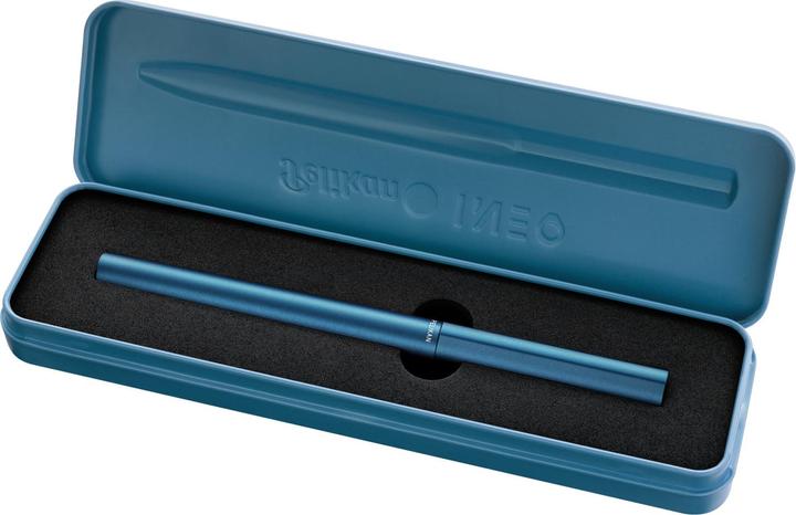 Pelikan Füllhalter Ineo Element P6 -Etui Petrol-Blau (Petrol - Blau, 1 x)