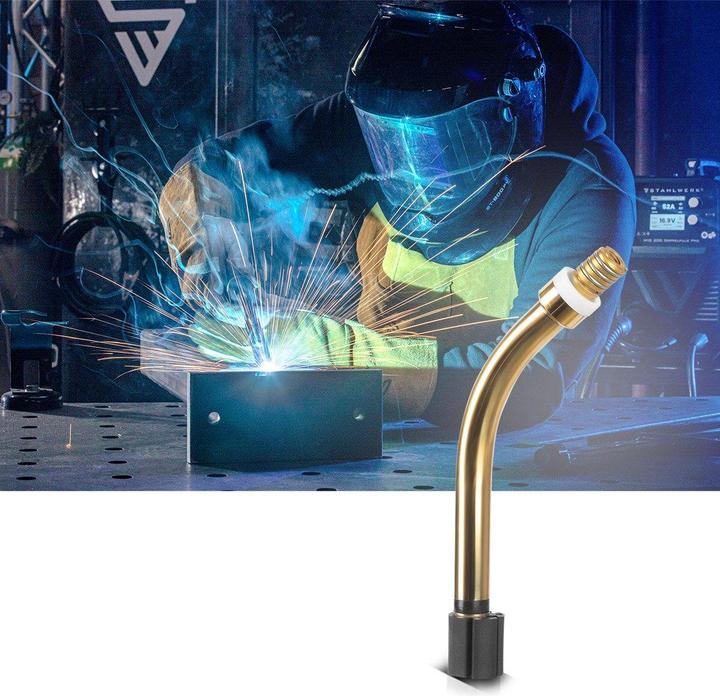 Actual product image Stahlwerk MIG MAG torch neck AK25 / MB25 for MIG MAG welding torches