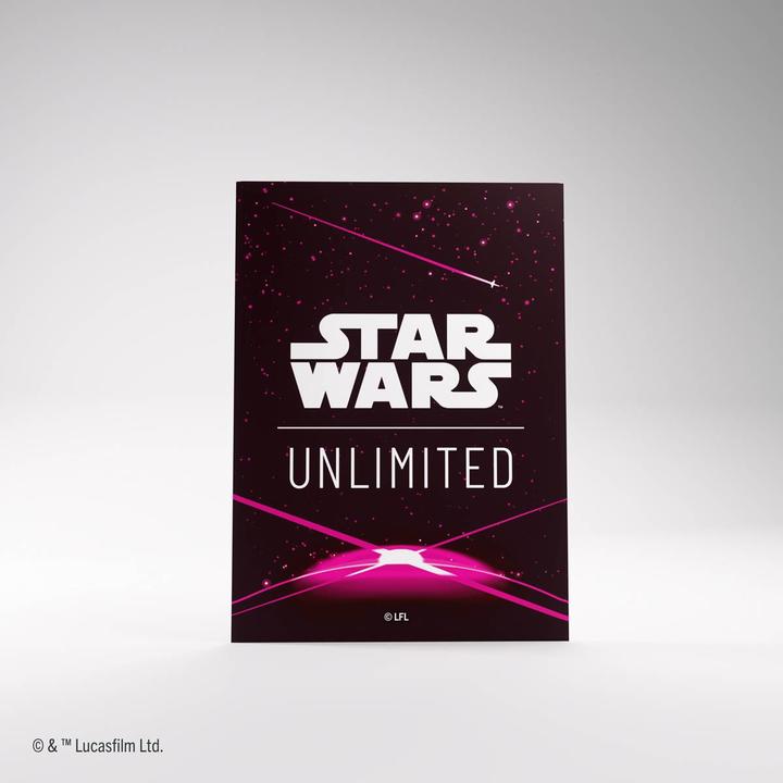 Produktbild Ultra Pro Star Wars: Unlimited Art Sleeves - Card Back Magenta