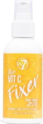 Actual product image W7 The Fixer Vitamin C Makeup Setting Spray Natural Finish Long-Lasting Ultra-Fine Formula Cruelty F