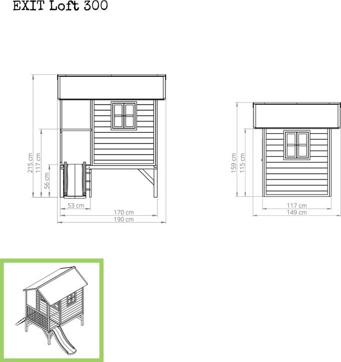 Immagine prodotto Exit Loft 300