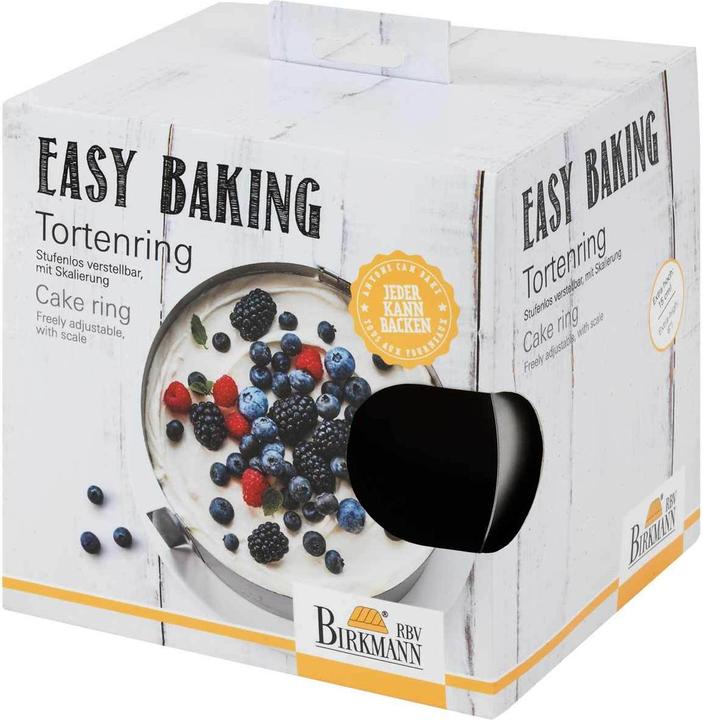 Actual product image Birkmann Cake ring, adjustable (18 cm)