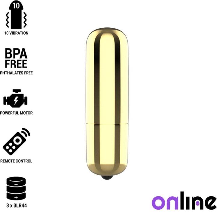 Image du produit Online Mini Bullet Vibe - Or