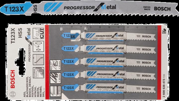 Produktbild Bosch Professional Zubehör PRO Multi Material thick and thin T345XF Stichsägeblatt, 132 mm, 5-tlg.