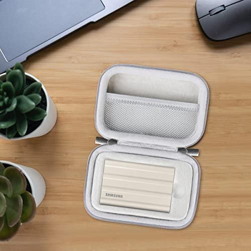 Produktbild Only-Bags.Store Externe Festplattentasche Schutzhülle für Samsung T7 Shield/Samsung T7/T7 Touch Portable SSD 500GB