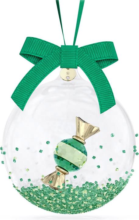 Swarovski Holiday Cheers Dulcis Boule de Noël Vert