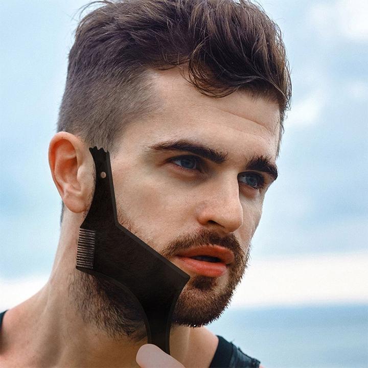 Actual product image Ueli Express Beard Styling Cutting Template Template Markant