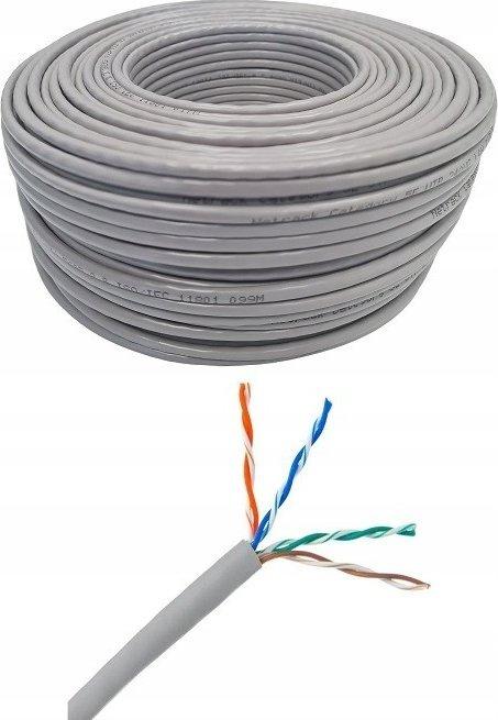 Immagine prodotto Netrack Cavo skrętka sieciowy LAN cat 6 UTP, szary,, CCA