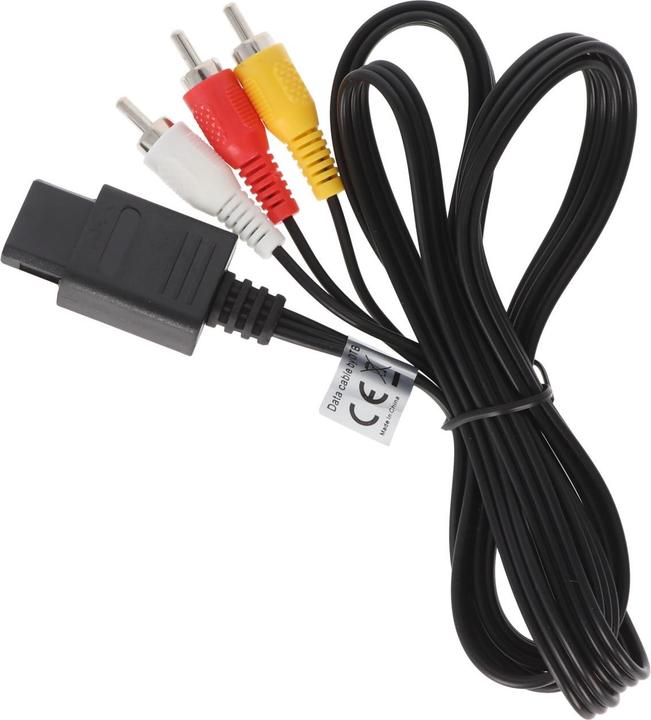Image du produit AccuCell Câble vidéo Nintendo SNES, Super Nintendo, Super Famicom, N64, GameCube