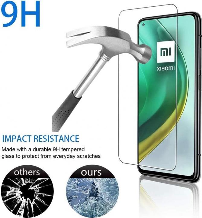 Produktbild Screenguard Xiaomi Mi 10T Pro Panzerglas Schutzfolie Case Friendly Design (1 Stück, Xiaomi Mi 10T Pro)
