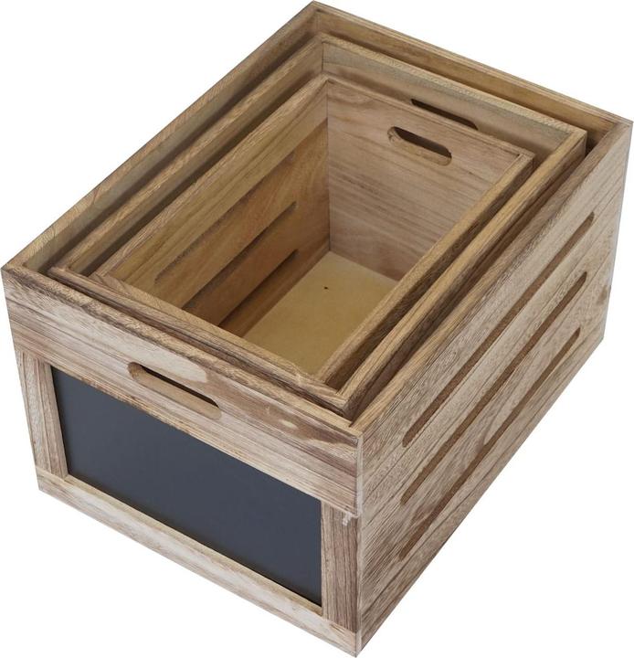 Produktbild JOHN316 Set Holzkiste (24 x 30 x 40 cm)