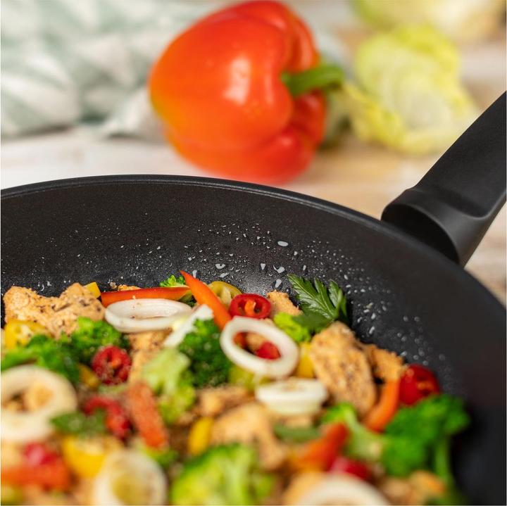 Immagine prodotto Kuhn Rikon Padella Gourmet Star alta 20cm (20 cm, Padella per friggere, Alluminio)