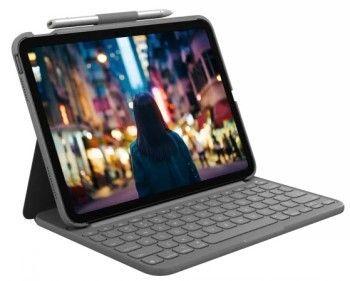 Produktbild Logitech Slim Folio (DE, iPad 2019 (7. Gen), iPad 2020 (8. Gen), iPad 2021 (9. Gen))