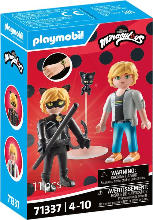 Actual product image Playmobil Adrien & Cat Noir (71337, Playmobil Miraculous)