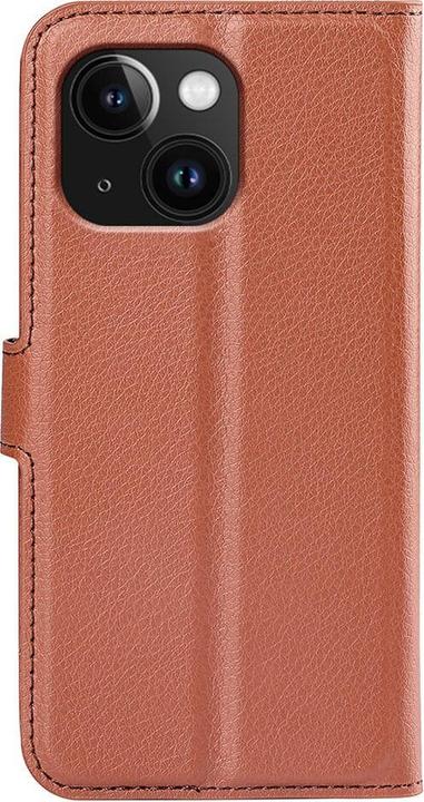 Actual product image Cover-Discount iPhone 15 Plus - Leather Case Cover brown (Apple iPhone 15 Plus)