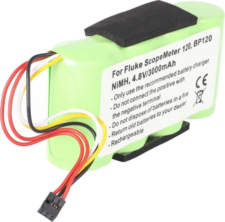 Immagine prodotto AccuCell Batteria per Fluke ScopeMeter 120, 123, 124, BP130
