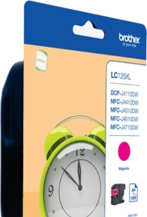Produktbild Brother LC125XLM - Sehr hohe Ergiebigkeit - Magenta (M)