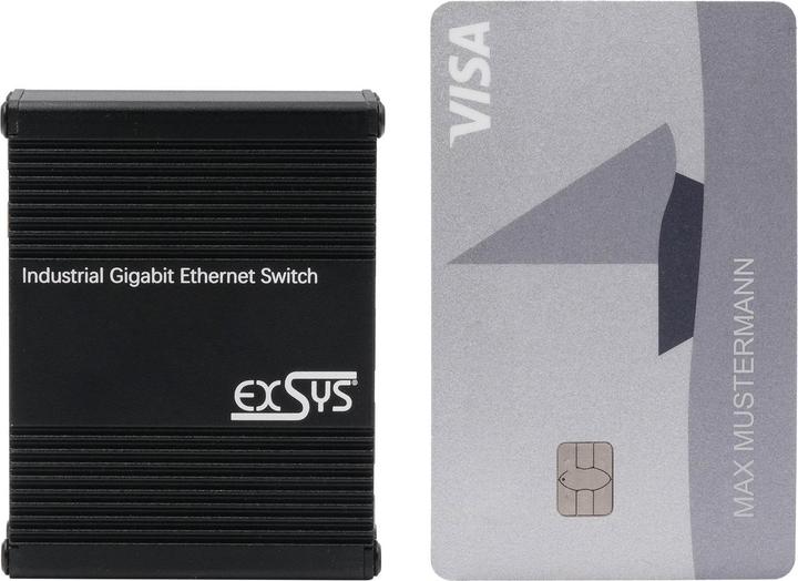 Image du produit Exsys Industrial Ethernet Micro Switch 5x 1 Gbit/s (5 Ports)
