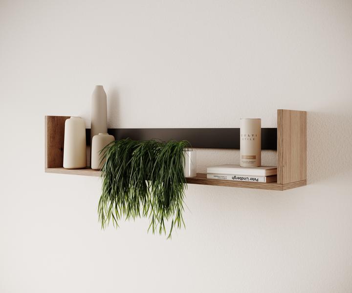 Produktbild ADRK Furniture Hängendes Regal ARIA (90 x 15 x 20 cm)