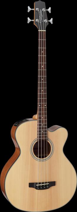 Actual product image Takamine Acoustic Bass, G-Series, GB30CE NAT, Jumbo/C, 4-String (Acoustic guitar set, Spruce, Mahogany, Indian foliage)
