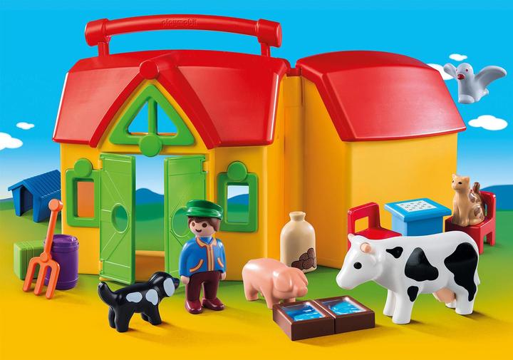 Produktbild Playmobil Mein Mitnehm-Bauernhof (6962, Playmobil 1.2.3)