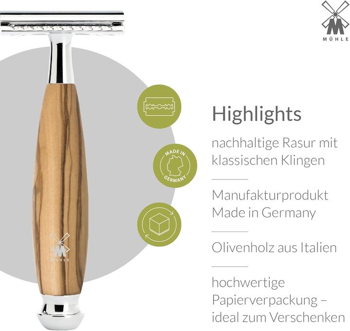 Actual product image Mühle Vivo shaving set