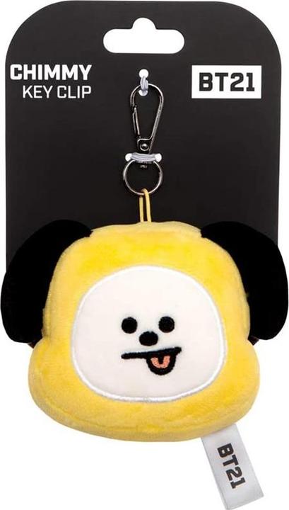 Actual product image Line Friends BT21 keychain - CHIMMY plush keychain